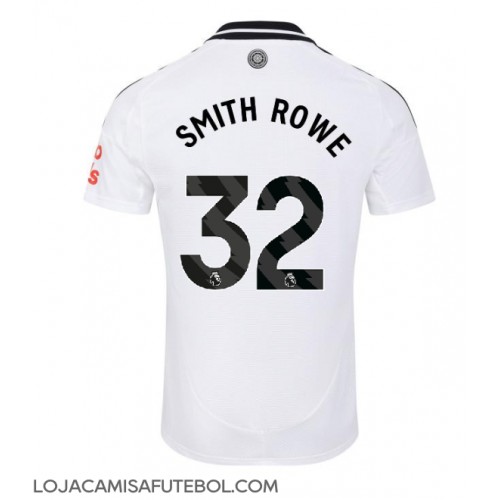 Camisa de Futebol Fulham Emile Smith Rowe #32 Equipamento Principal 2024-25 Manga Curta